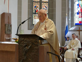 Feierlicher Gründungsgottesdienst der Pfarrei St. Heimerad (Foto: Karl-Franz Thiede)